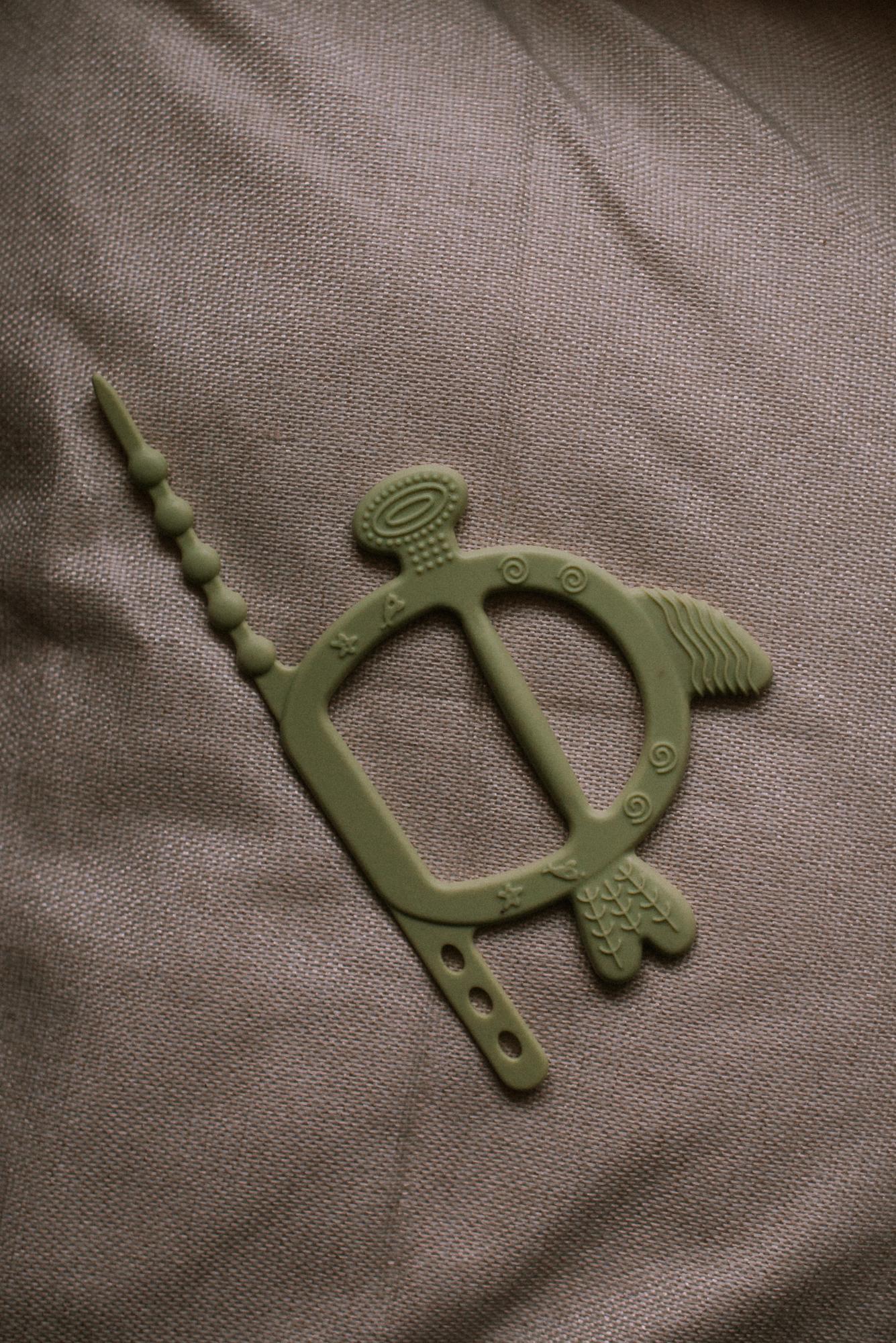 Embroidery initials on shirt cuff